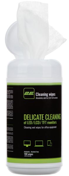Влажные салфетки 2E Cleaning Wipes 10x10 для очистки экранов, электроники и стекла