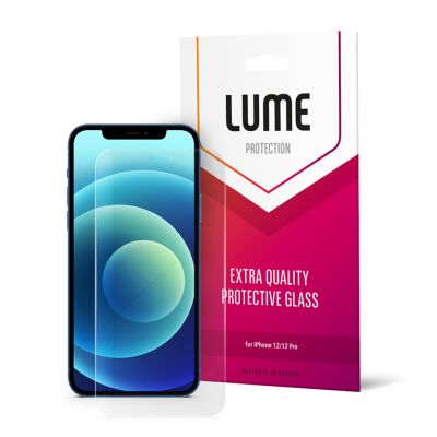 Защитное стекло LUME для Apple iPhone 12/12 Pro (Clear)
