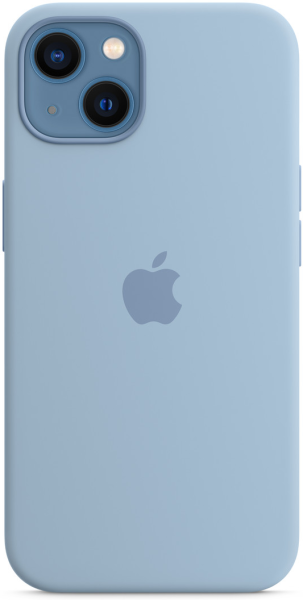 Чехол Apple Silicone Case with MagSafe для Apple iPhone 13 (Blue Fog)