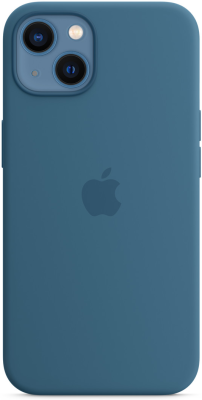 Чехол Apple Silicone Case with MagSafe для Apple iPhone 13 (Blue Jay)