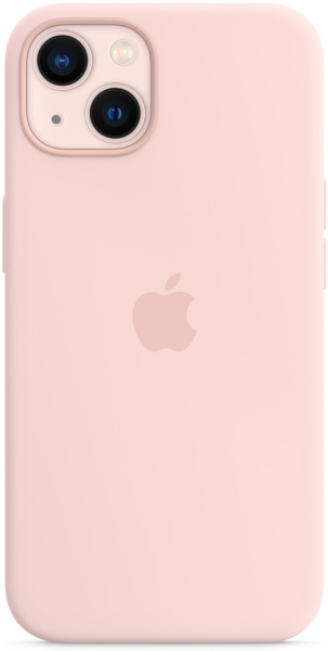 Чохол Apple Silicone Case with MagSafe для Apple iPhone 13 (Chalk Pink)