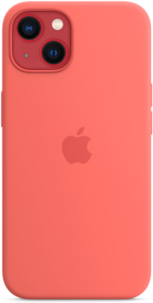 Чехол Apple Silicone Case with MagSafe для Apple iPhone 13 (Pink Pomelo)