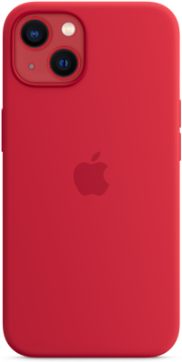 Чехол Apple Silicone Case with MagSafe для Apple iPhone 13 (PRODUCT RED)