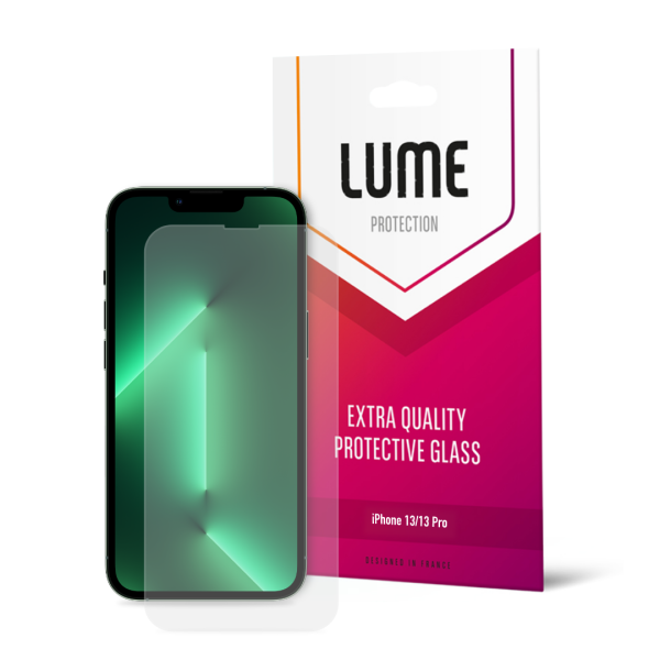 Защитное стекло LUME для Apple iPhone 13/13 Pro/14/16e (Clear)
