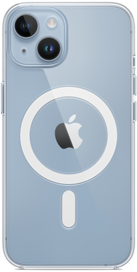 Чехол Apple Clear Case with MagSafe для Apple iPhone 14 (Clear)