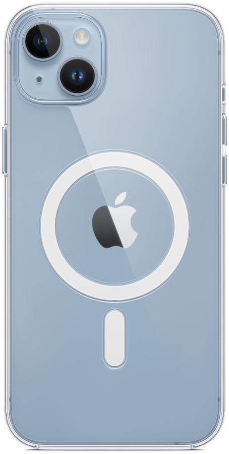 Чехол Apple Clear Case with MagSafe для Apple iPhone 14 Plus (Clear)