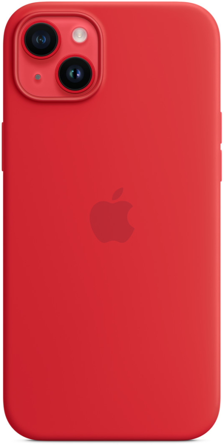 Чохол Apple Silicone Case with MagSafe для Apple iPhone 14 Plus (PRODUCT RED)