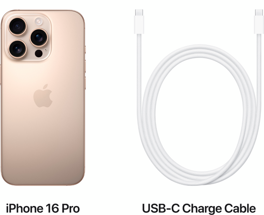 Смартфон Apple iPhone 16 Pro 128 GB (Desert Titanium)