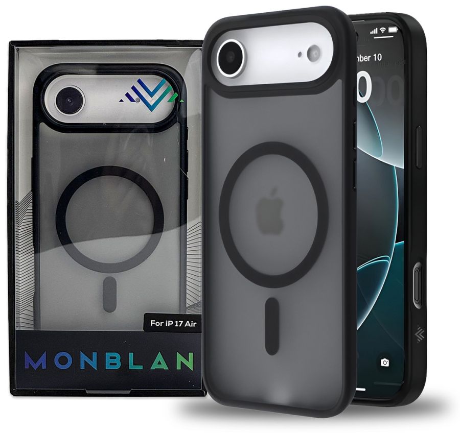 Чехол Monblan Magnetic Crystal Series для Apple iPhone 17 Air (Black)