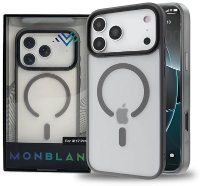 Чохол Monblan Magnetic Crystal Series для Apple iPhone 17 Pro (Grey)