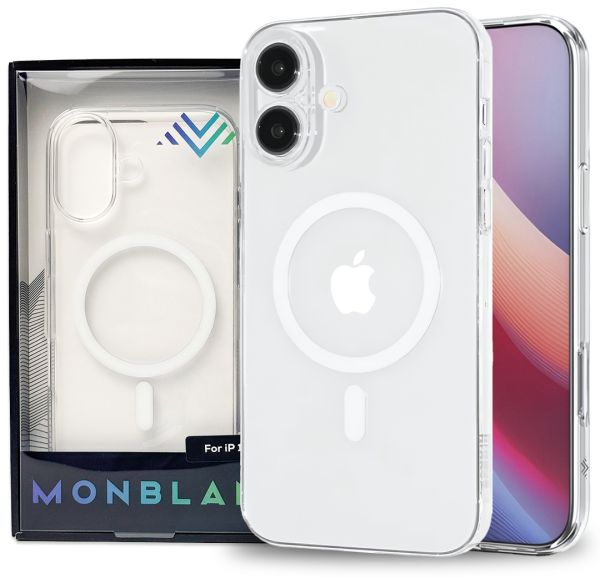 Чохол Monblan Magnetic Crystal Series для Apple iPhone 17 (Clear)