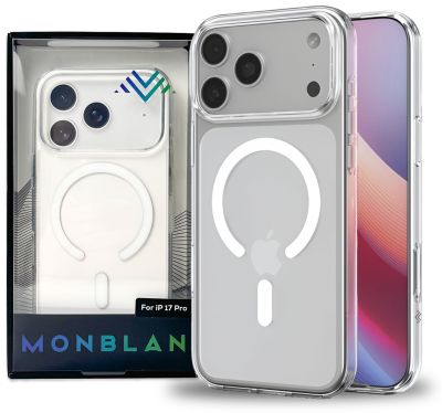 Чохол Monblan Magnetic Crystal Series для Apple iPhone 17 Pro (Clear)
