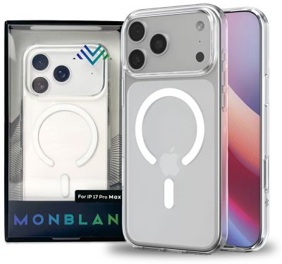 Чохол Monblan Magnetic Crystal Series для Apple iPhone 17 Pro Max (Clear)