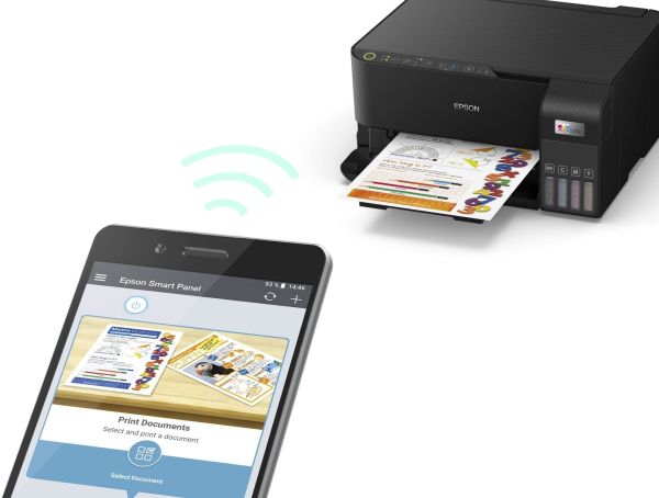 БФП Epson EcoTank L3550 з Wi-Fi, струменевий, кольоровий