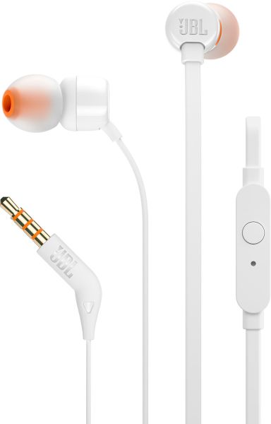 Гарнітура JBL T110 White (6327624) 