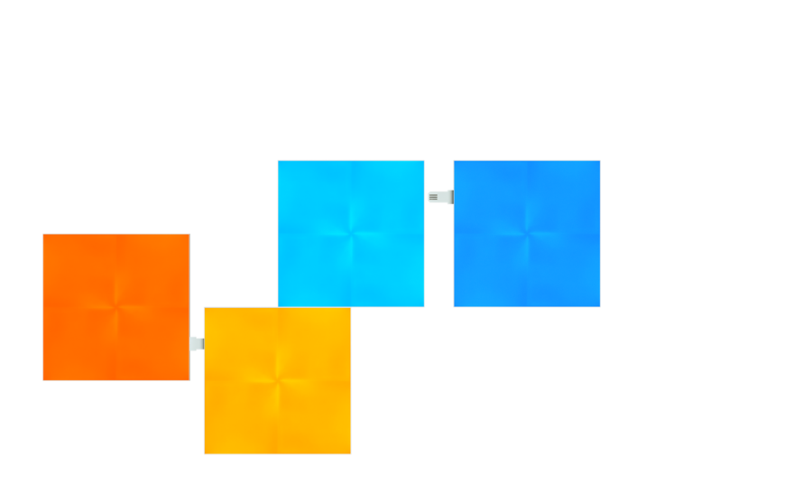 Пакет розширення Nanoleaf Canvas Expansion Pack Apple Homekit - 4 шт.