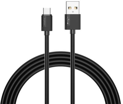 Кабель T-PHOX Nets T-C801 Type-C - 0.3m Black (6500940) 