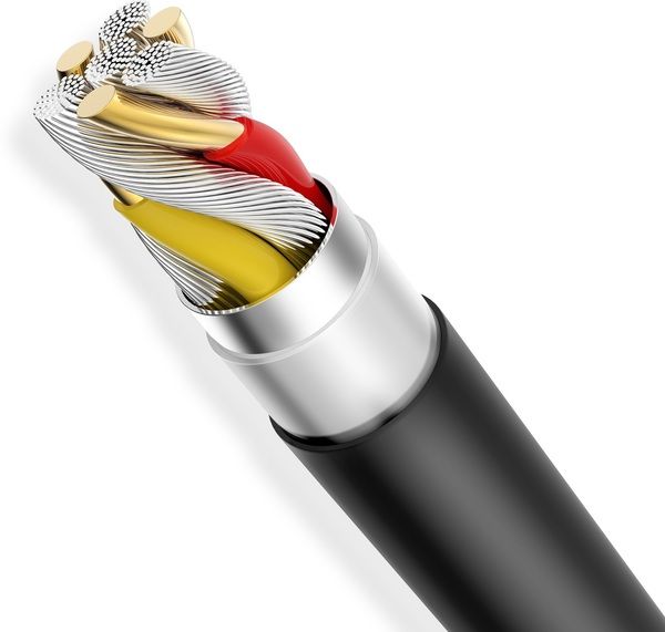 Кабель T-PHOX Nets T-C801 Type-C - 0.3m Black (6500940) 