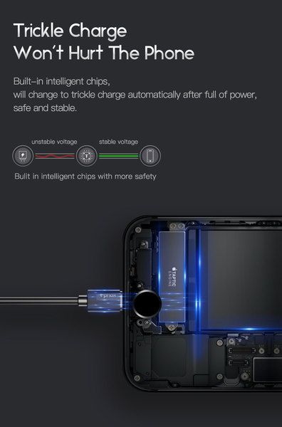 Кабель T-PHOX Nets T-C801 Type-C - 0.3m Black (6500940) 