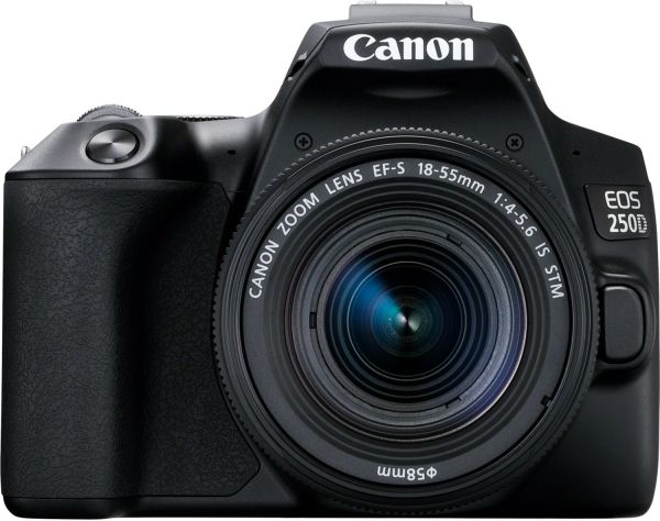 Цифрова дзеркальна фотокамера Canon EOS 250D Kit 18-55 IS STM Black (6500425) 