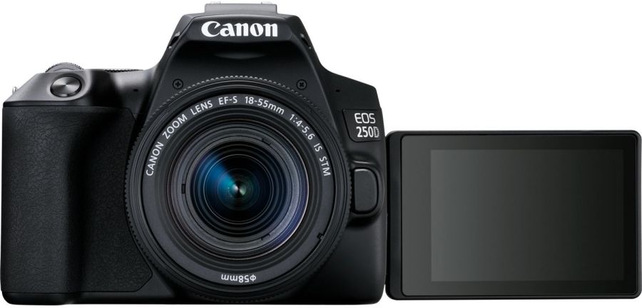 Цифрова дзеркальна фотокамера Canon EOS 250D Kit 18-55 IS STM Black (6500425) 