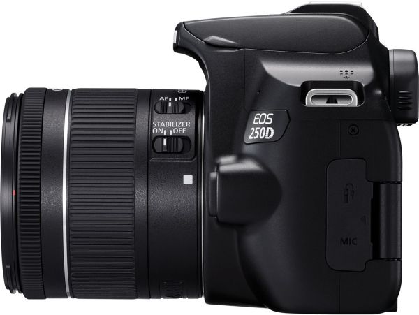 Цифрова дзеркальна фотокамера Canon EOS 250D Kit 18-55 IS STM Black (6500425) 