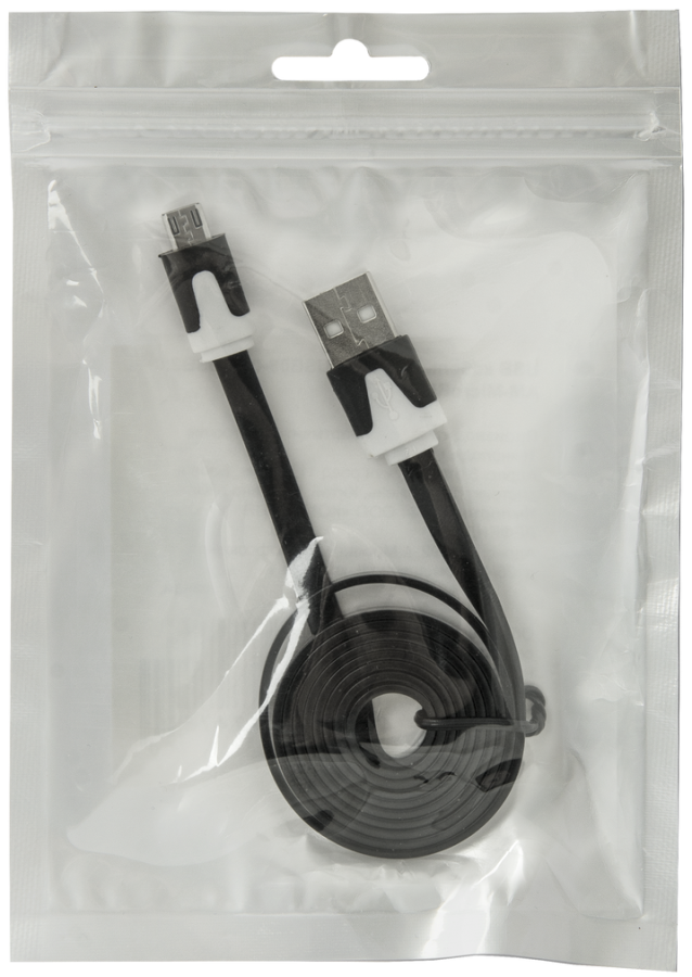 Кабель Defender USB08-03P USB 2.0 AM-MicroBM 1.0m, пакет (87475) (6282556) 