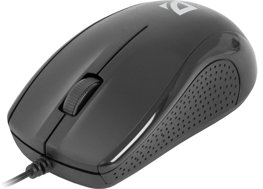 Миша Defender Optimum MB-160 USB Black (52160) (6315281) 