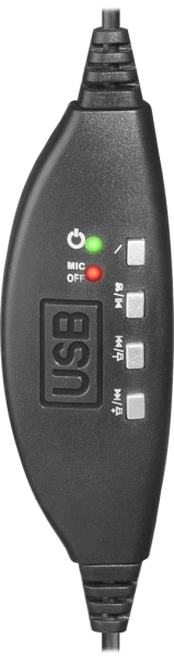 Гарнітура Defender Gryphon 750U USB Black (63752) (6396192) 