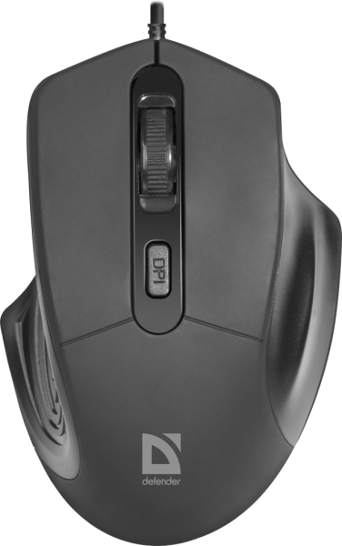 Миша Defender Datum MB-347 Black (52347) (6488926) 