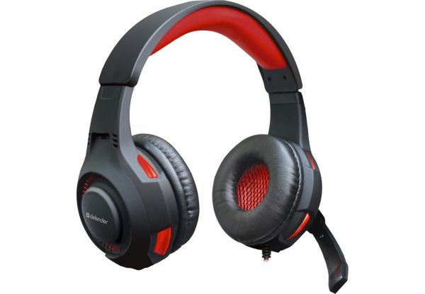 Гарнітура Defender Warhead G-450 Red-Black (64146) (6358195) 