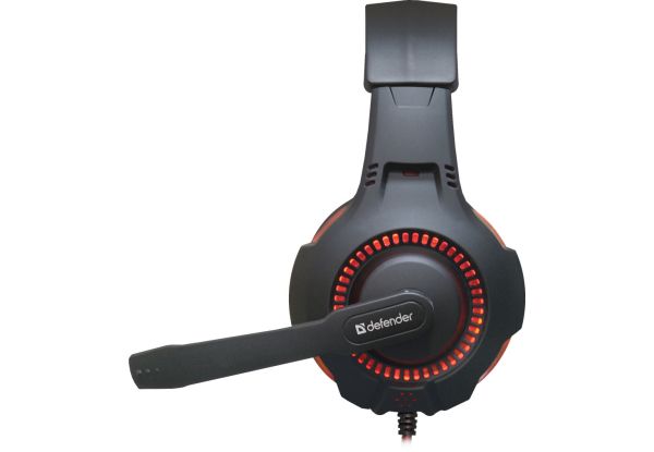 Гарнітура Defender Warhead G-450 Red-Black (64146) (6358195) 