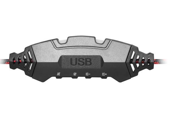 Гарнітура Defender Warhead G-450 Red-Black (64146) (6358195) 