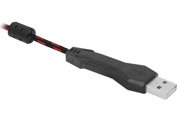 Гарнітура Defender Warhead G-450 Red-Black (64146) (6358195) 