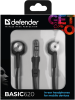 Навушники Defender Basic-620 Black (63620) (6272828) 
