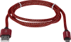 Кабель Defender USB08-03T USB(AM)-MicroBM 1.0m, Red (87801) (6488847) 