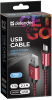 Кабель Defender USB08-03T USB(AM)-MicroBM 1.0m, Red (87801) (6488847) 