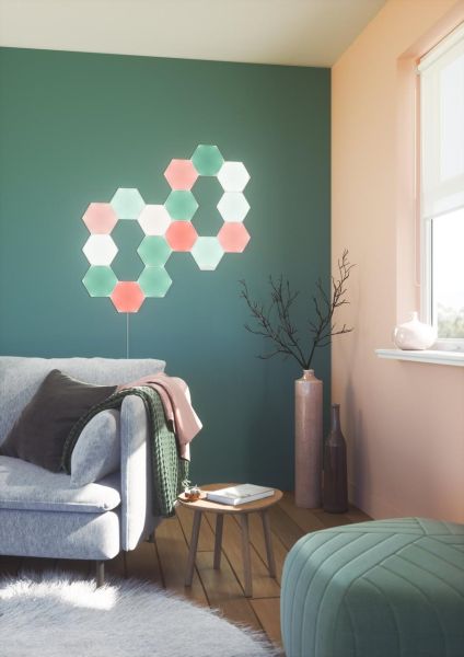 Умная система освещения Nanoleaf Shapes - Hexagon Starter Kit - 15 шт. (White)