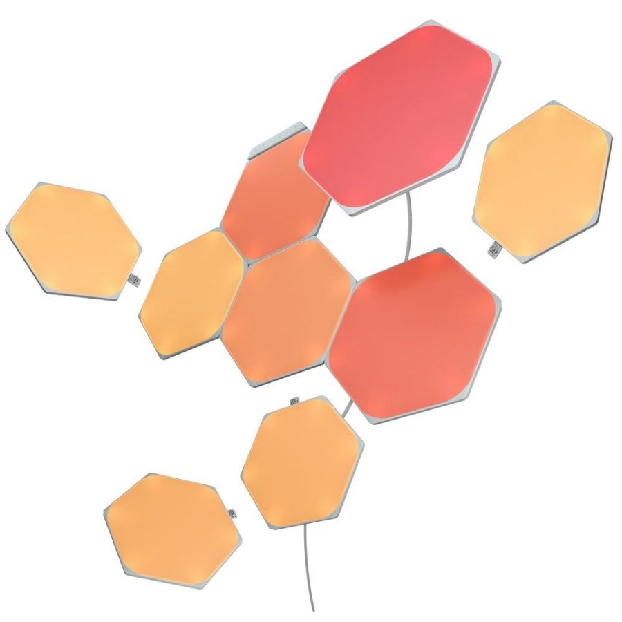 Розумна система освітлення Nanoleaf Shapes - Hexagons Starter Kit - 9 шт. (White)