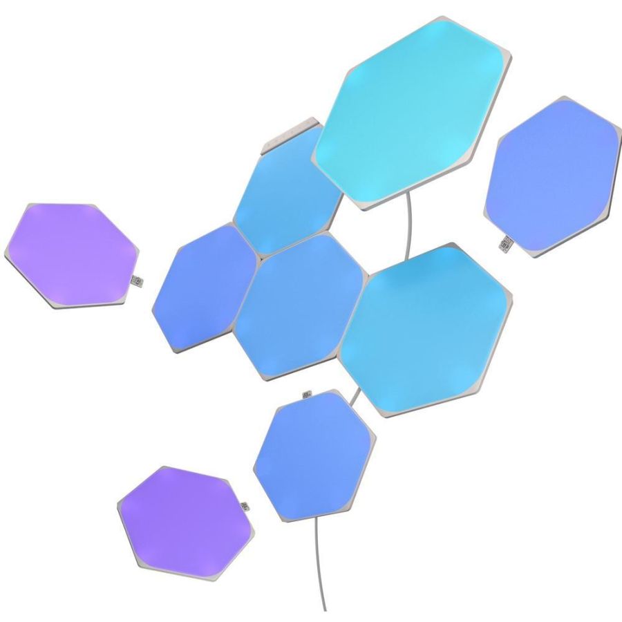 Розумна система освітлення Nanoleaf Shapes - Hexagons Starter Kit - 9 шт. (White)