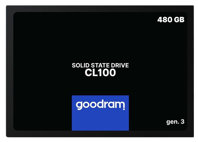 SSD накопичувач Goodram CL100 480GB GEN.3 SATAIII TLC (SSDPR-CL100-480-G3) (6576942) 
