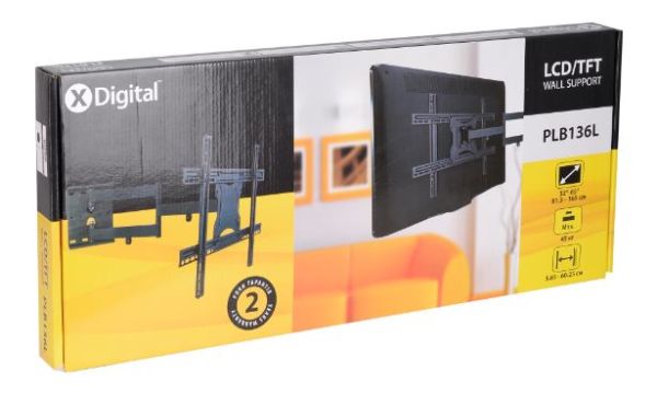 Кронштейн настінний X-Digital PLB136L Black (6197000) 