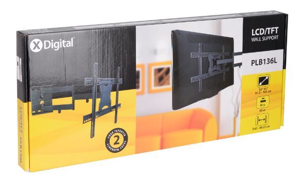 Кронштейн настінний X-Digital PLB136L Black (6197000) 