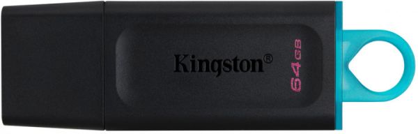 Flash Drives Kingston DataTraveler Exodia 64GB USB 3.2 (DTX/64GB) Black/Teal (6622892) 