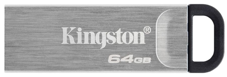 Flash Drives Kingston DataTraveler Kyson 64GB USB 3.2 (DTKN/64GB) Silver/Black (6622888) 