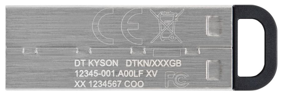 Flash Drives Kingston DataTraveler Kyson 64GB USB 3.2 (DTKN/64GB) Silver/Black (6622888) 