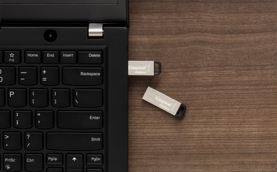 Flash Drives Kingston DataTraveler Kyson 64GB USB 3.2 (DTKN/64GB) Silver/Black (6622888) 