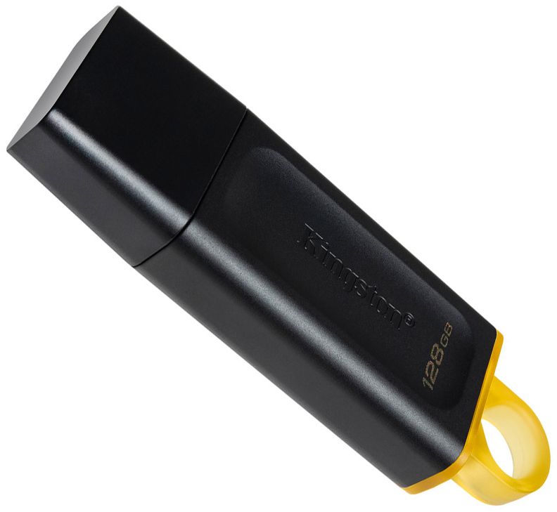Flash Drives Kingston DataTraveler Exodia 128GB USB 3.2 (DTX/128GB) Black/Yellow (6622893) 