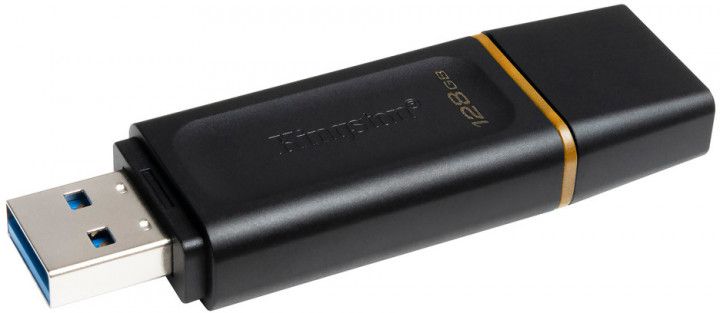 Flash Drives Kingston DataTraveler Exodia 128GB USB 3.2 (DTX/128GB) Black/Yellow (6622893) 
