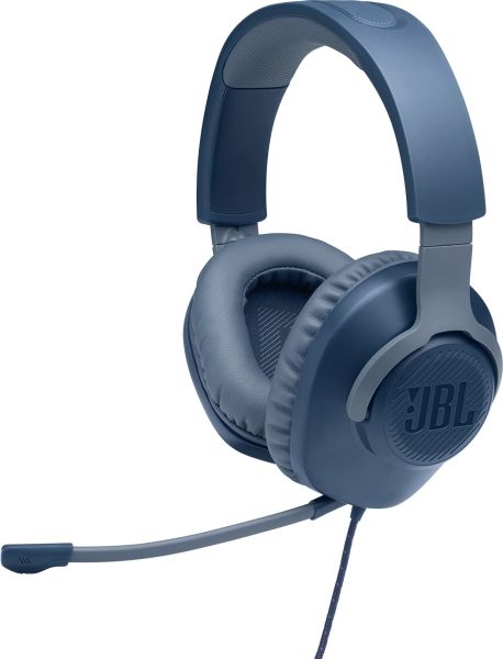 Гарнітура JBL QUANTUM 100 Blue (JBLQUANTUM100BLU) (6652485) 